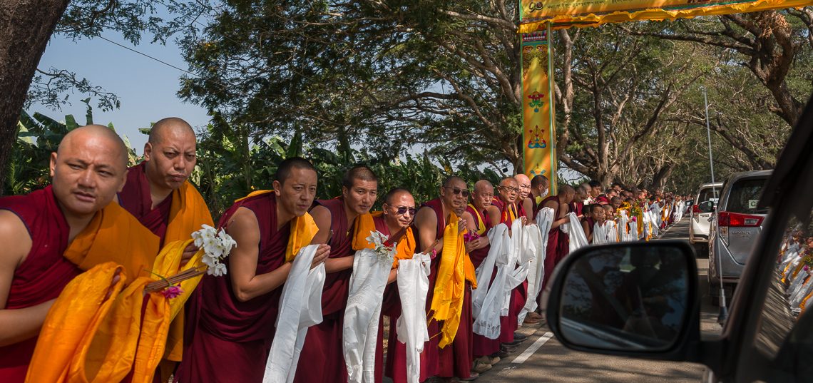 Photos - Arrival in Dhoeguling Tibetan Settlement, Mundgod, Karnataka, India