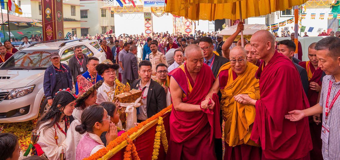 Photos - Long Life Prayers for His Holiness at Gaden Lachi