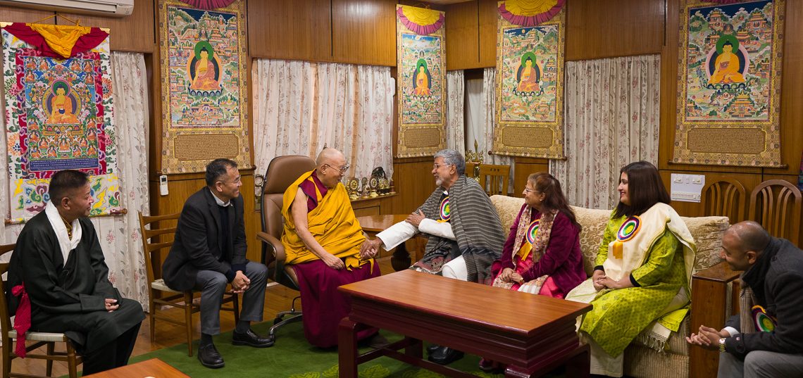Photos - Meeting with CTA’s Guests for the 86th Anniversary Program of HHDL’s Enthronement Ceremony