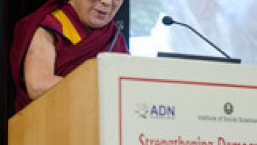 Addressing Conference on Strengthening Democracy in Asia and Members of the Gymkhana Club