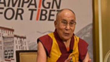 His Holiness the Dalai Lama Spends the Morning on Capitol Hill and the Afternoon with ICT
