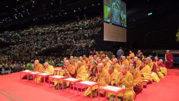 Buddhist Teachings as Part of Tibet-Institute Rikon’s 50th Anniversary Celebrations