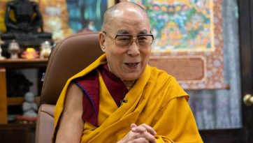 Thank You from His Holiness the Dalai Lama