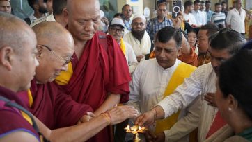 His Holiness the Dalai Lama Returns to Dharamsala