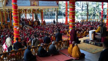 Prayers for His Holiness the Dalai Lama’s Long Life by People from Mön-Tawang, Arunachal Pradesh