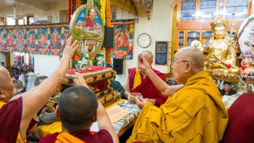 Prayers for His Holiness the Dalai Lama’s Long Life Offered by Three Groups of Tibetans