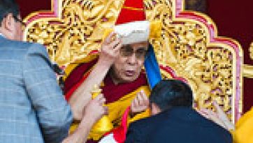 Sikkim Offers Long Life Prayer to His Holiness the Dalai Lama