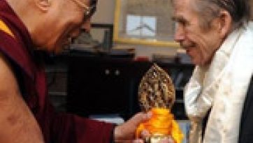 Friendship between a spiritual leader and a playwright