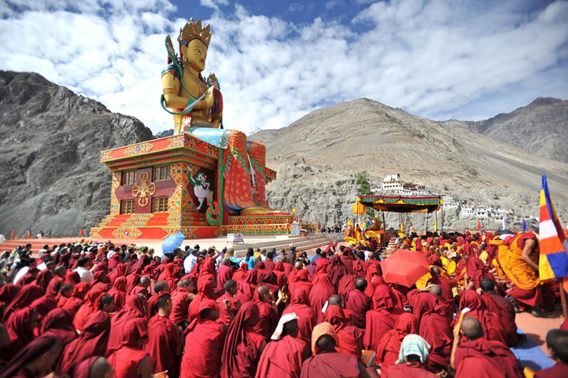 dalai lama visit ladakh