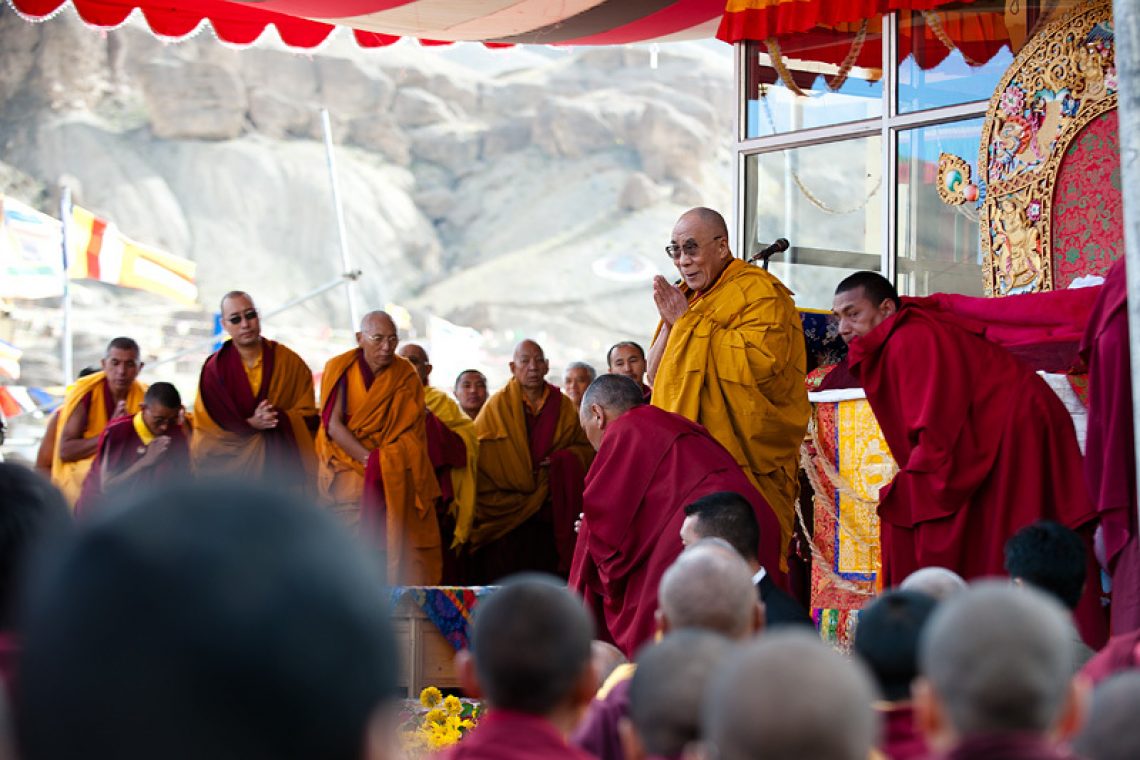 dalai lama visit ladakh