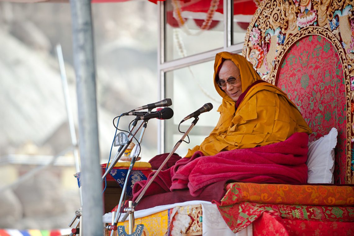 dalai lama visit ladakh