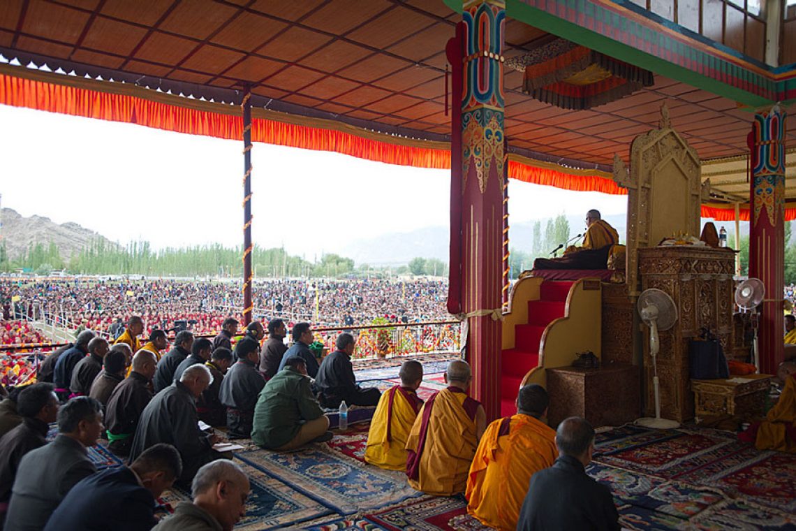 dalai lama visit to leh