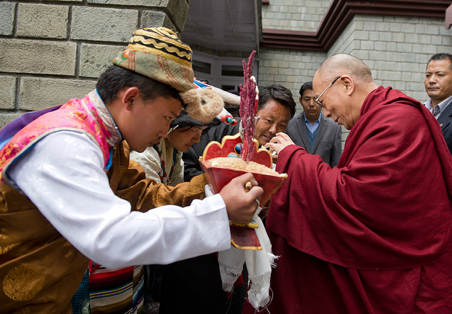 Visit to Dalhousie, India The 14th Dalai Lama