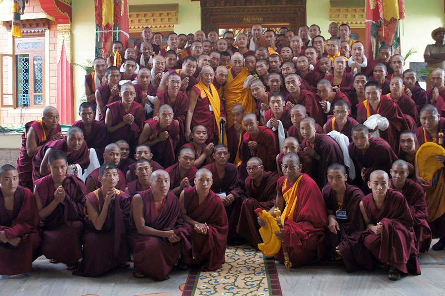 Visit to Hunsur, Karnataka, India The 14th Dalai Lama