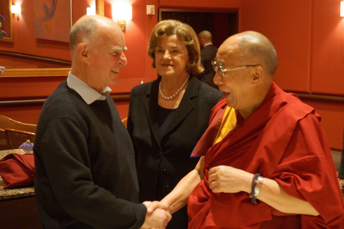 dalai lama visits to us