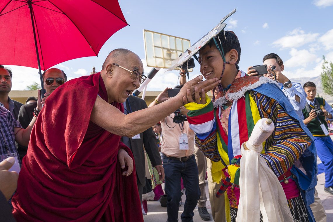 dalai lama visit leh