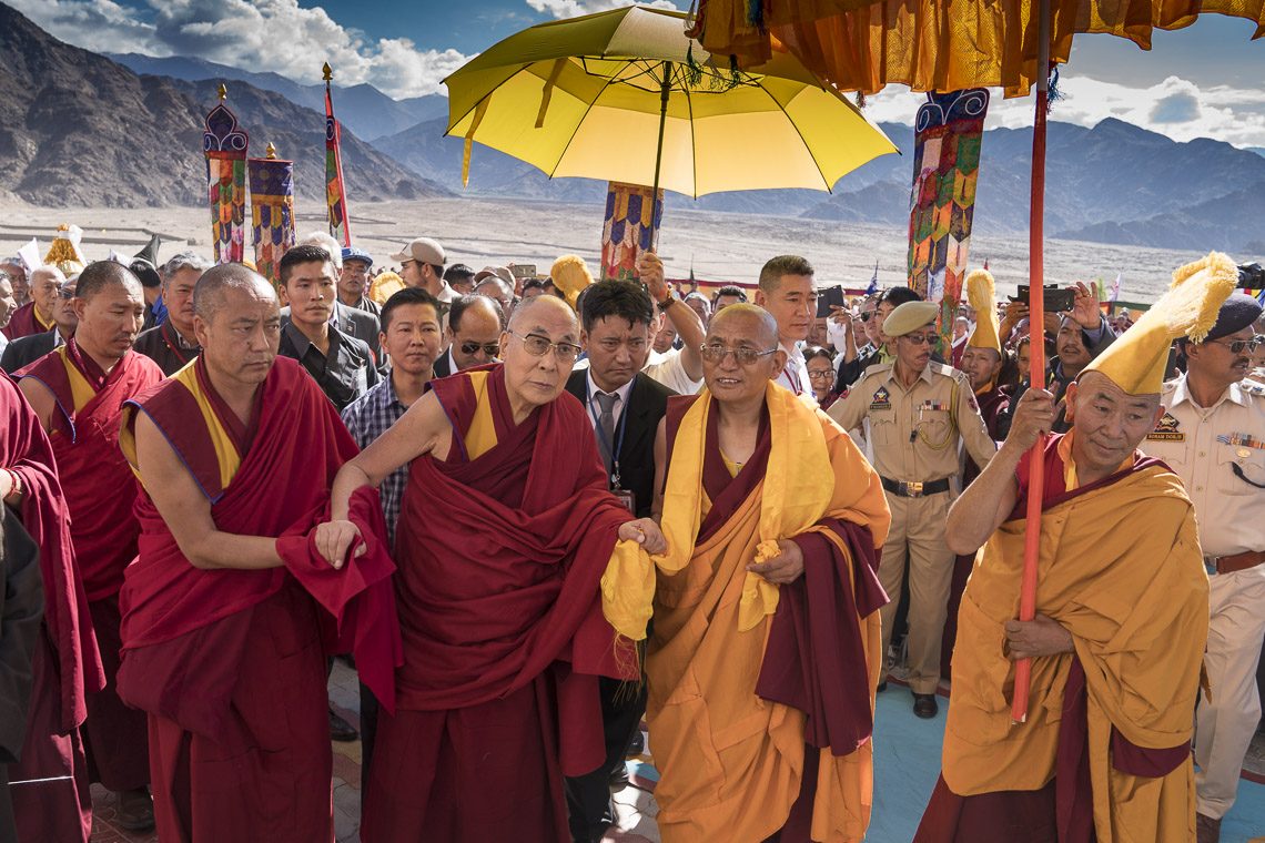 dalai lama visit ladakh