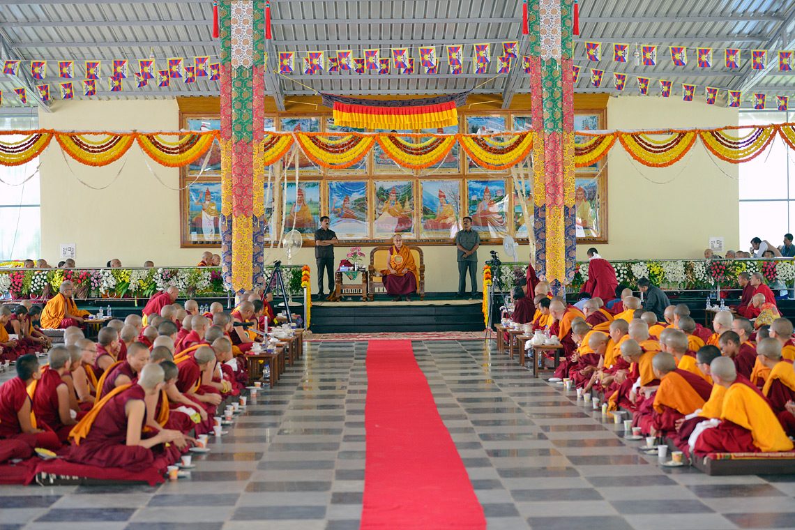 Visit to Jangchub Choeling Nunnery and Welcome… | The 14th Dalai Lama