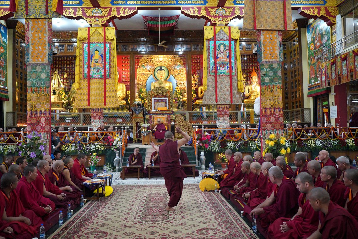 Debates at Drepung Gomang Monastery | The 14th Dalai Lama
