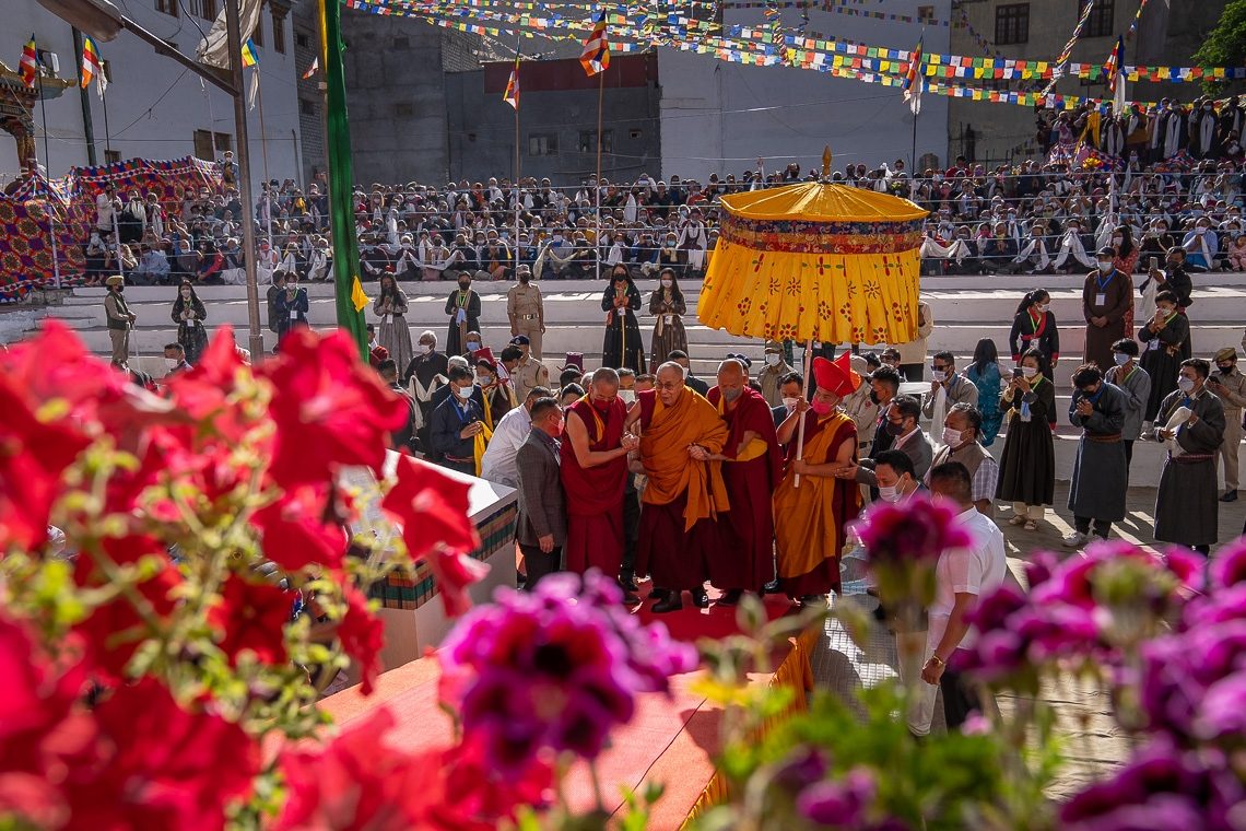 dalai lama visit leh