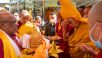 Offering a Relic of Lord Buddha to His Holiness