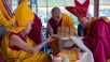 Long Life Prayers Offered to His Holiness in Leh, Ladakh