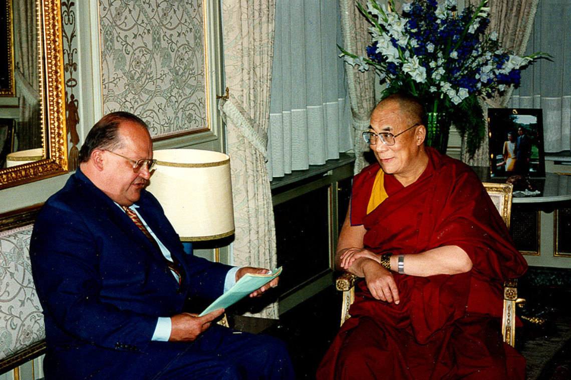 World Leader 006 May 4 1999 Jean Luc Dehaene Prime Minister Of Belgium At Brussels Belgium