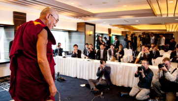 Meeting the Media in Yokohama