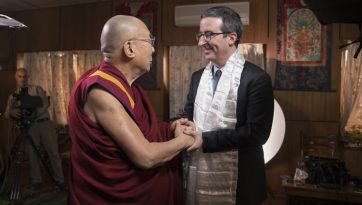 John Oliver Speaks with the Dalai Lama