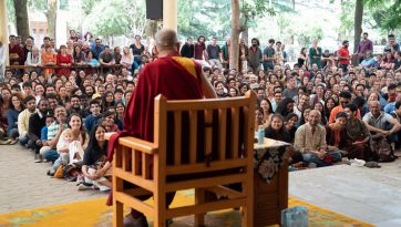 Interaction with Visitors from Around the World