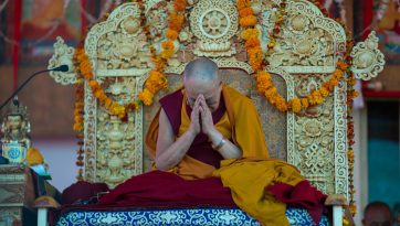 Teaching at Samstanling Monastery