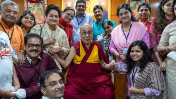 Meeting with UK Students and Indian Professionals