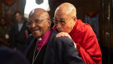 Congratulating Archbishop Desmond Tutu on Receiving the Human Rights Global Treasure Award