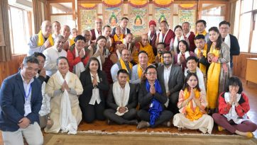 Meeting with the International Sangha Forum 2023 Organizing Committee