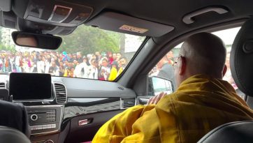 Arrival in Zurich, Switzerland