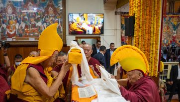 Speech During Long Life Prayer Offering Ceremony