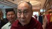His Holiness the Dalai Lama Speaks to the Press as He Leaves Hospital